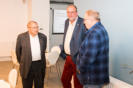 Kurt-Heinz Jappsen, Manfred Uekermann und Dieter Reuter im intensiven Gespräch.