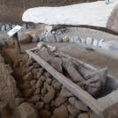 Bestattungsformen in der Steinzeit.