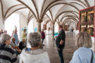 Saal mit Gewölbedecken